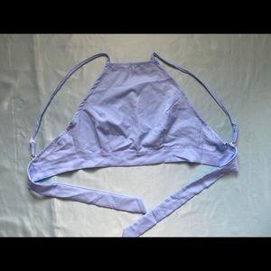 Baby Blue Crop Top